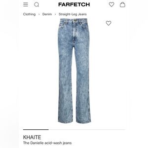 KHAITE Danielle Jeans
